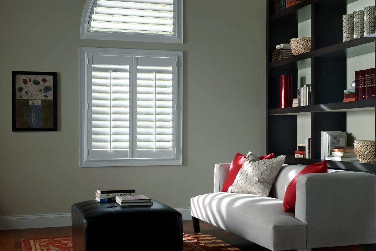 Hunter Douglas Palm Beach™ Polysatin™ Vinyl Shutters near Natick, Massachusetts (MA)