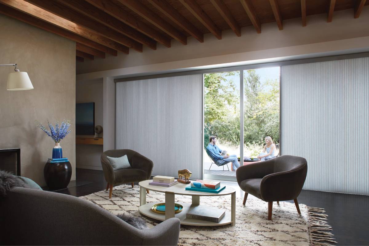 Hunter Douglas Duette® Vertiglide™ Cellular Shades near Natick, Massachusetts (MA)