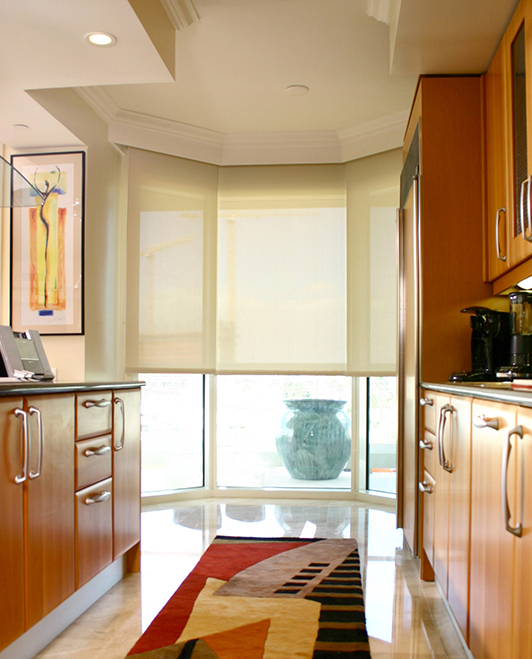 Kitchen window treatment