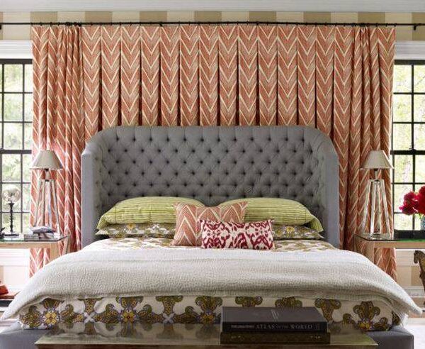 Inverted Box Pleat Drapery near Boston, Massachusetts (MA)