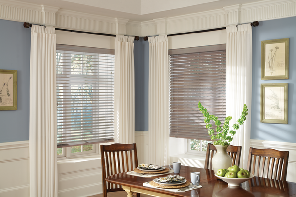 Hunter Douglas Parkland® Wood Blinds for Windows